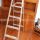 Upcycle Old Wood Ladder into bookshelf | DIY rustic home design